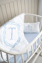 Mother's Side Duvet Cover Set (60X100) - Noble Series - Blue - Letter t - 4