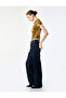 Slim Fit Short Sleeve Buttoned Stand Mandarin Collar Floral Qipao Tulle Blouse - 3