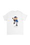 Children's Baseball Themed Graphic Printed Short Sleeve T-Shirt with Motivational Message Sports Spirit Casual Comfortable - 2