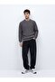 Crew Neck Knitwear Gray Sweater