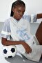 Quick-Drying Oversize V-Neck Raglan Sleeve Printed Sports Tulle T-Shirt I3135Ax26Au - 4