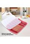 Silicone sausage mold 2-piece set, 6-in-1, suitable for DIY ham, red. - 4