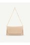 Women's Hand and Shoulder Bag with Side Magnet Detail and Chain Strap – Stylish Portfolio Clutch
