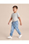 Boys Blue Pull On Jogger Jeans - 2