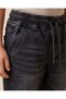 Boys Grey Wash Pull On Jogger Jeans - 3