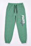 Girl's 4-Piece Double Pocket Printed Jogger Sweatpants - 3