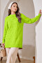 Patterned Knitwear Sweater R4514 Pistachio Green