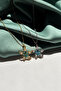 Zircon Stone Pearl Detailed Starfish Figured Necklace - 3