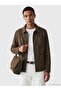 Lcw Vision Brown Slim Fit Men's Suede Jacket