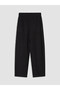 Black Soft Touch Women's Sweatpants with Elastic Waistband - 5
