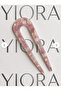 Bone Luxury Acetate French Handmade U Model Bun Hairpin 13-14 cm