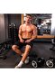 Men's Workout Gym Shorts Mesh Athletic Shorts Lightweight Bodybuilding Training Short Pants - 2