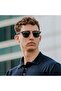 Foldable Rectangular Sunglasses for Men and Women Uv Protection Classic Sun Glasses - 2