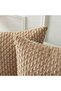 2 Packs Decorative Throw Pillow Covers 18x18 Inch for Living Room Couch Bed Sofa Sof - 2
