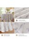 French Country Style Tablecloth - Cotton/Polyester Fabric - Not Waterproof - Slip-resistant/Durable/Dust-resistant - With Ruffles... - 2