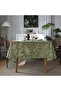 Printed tablecloth, 100 x 140 cm, square dining tables, machine washable, durable rectangular tablecloth, home, restaurant, and b...