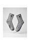 6Sm9019-Grm 3-Pack Short Socks for Men - Gray - 2