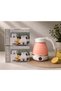 Portable Folding Electric Kettle for Travel – Compact 600W Kettle with Collapsible Design, Food-Grade Silicone Body, Auto Shut-Off & Boil-Dry Protection – Ideal for Outdoor & Office Use-Pink - 2