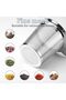2 Pack Tea Strainers for Loose Tea, Stainless Steel Tea Steeper, Tea Infuser Fine Mesh Tea Diffuser, - 4