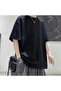 Plain Black Unisex Oversize T-shirt-my favorite50ton - 2