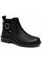 Ames Genuine Leather Non-Slip Sole Orthopedic Women's Boots Black - 3