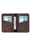 Enrico Slim Leather Card Holder Tn3 Brown - 4