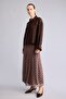 Square Patterned Chiffon Maxi Skirt H8755Ax26Au - 2