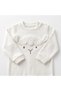 100% Organic Cotton, Unisex Hat and Booties Set, Lamb Detailed Newborn Baby Set - 4