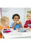 4 Pack Plastic Snack Containers with Lids, Reusable 2 Compartment Small Food Container Stackable Sna - 2