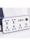10 in1 Socket Extension, 6-Way Power Strip Extension Cord (5 Meters) – 2000W Heavy Duty Socket with - 2