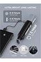 Rechargeable Portable Flashlights, Sidelight Handheld Flashlights USB Fast Charging, Waterpro - 6