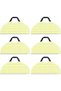 A set of 6 replacement cleaning cloths for the Shark RV2610WA AV2610WA AI Ultra 2-in-1 robotic vacuum cleaner, and a microfiber mop for Shark AI Ultra