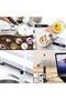 خلاط قهوة، 1200 مللي أمبير، محمول، قابل لإعادة الشحن عبر USB، 2 مضرب خفق، فضي - 5
