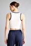 Crop Top Printed Crew Neck Sports Athlete Tank Top H2000Ax26Au - 7