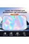 Foldable Car Windshield Sun Shade Umbrella,Upgraded Heat Insulation 24 Density Front Window Sunshade Cover - 2