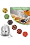 2 Pack Stainless Steel Tea Infusers, Reusable Loose Leaf Tea Strainers with Chain Hook, Fine - 7