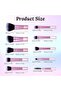 Travel Make Up Brush Set, with Pouch, Professional Brush Set, Mini Complete Function Cosmetic - 2