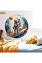 Astronaut Wall Stickers, Removable Peel and Stick Vinyl Decals, Large Solar System Planets Ar - 3