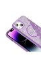iPhone 14 Case Non-Spill Glitter Silicone Magsafe Camera Raised - 6