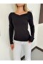 Women's V-Neck Flexible Long Sleeve Cotton Blouse
