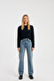Women's Mav Cotton I Tint Washed Straight Leg Jean Pants