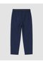 Lcw Jeans Navy Blue Belted Carrot Fit Women's Jean Trousers - 6