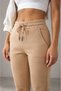 Women's Premium Three-Yarn Shardooned Cotton Sweatpants - 2