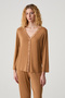 Lace Detailed Shirt Pajama Set - 2