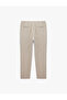 Slim Fit Cotton Straight-Leg Chino Pants with Belted Pockets - 6