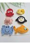 Sea Holiday Combination Baby Gift Pinterest Combinations Hairless Baby Hairpin 6-Piece Mixed Sets Hanmade Knitted Organic Baby Hair Accessories - 3