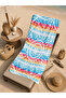 Colorful Bohemian Mandala Geometric Patterned 70X150 Beach Towel - Cotton Bath Towel - 5