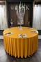 Stress-Free Round Tablecloth 280-300-320 cm Wide Seamless Wedding Event Organization Hotel Restaurant - 2