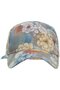 Printed women's baseball cap adjustable buckle for outdoor. - 5