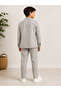 Boy's Linen Look 3-Piece Set Jacket, Pants, T-Shirt – Stylish Special Occasion Set - 2